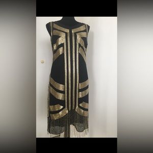 Art Deco dress, Inspired by Versace, in very good condition,